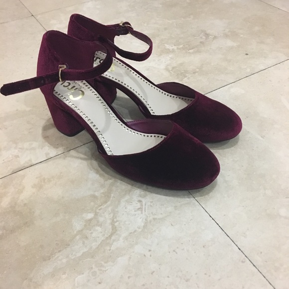 Circus by Sam Edelman Shoes - Circus Sam Edelman Velvet Block Heels
